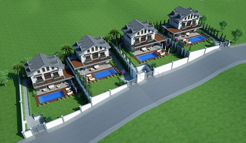 Просторная вилла 4+1 в Оваджике Фетхие