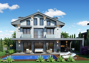 Просторная вилла 4+1 в Оваджике Фетхие