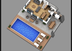 Просторная вилла 4+1 в Оваджике Фетхие