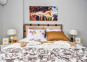 Трехкомнатная квартира с мебелью