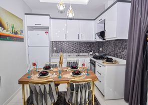 Трехкомнатная квартира с мебелью