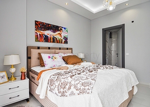 Трехкомнатная квартира с мебелью