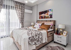 Трехкомнатная квартира с мебелью