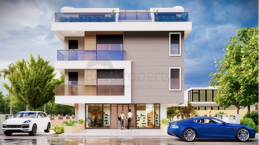 Коммерческое помещение 220 м2 в районе Коньяалты Анталья