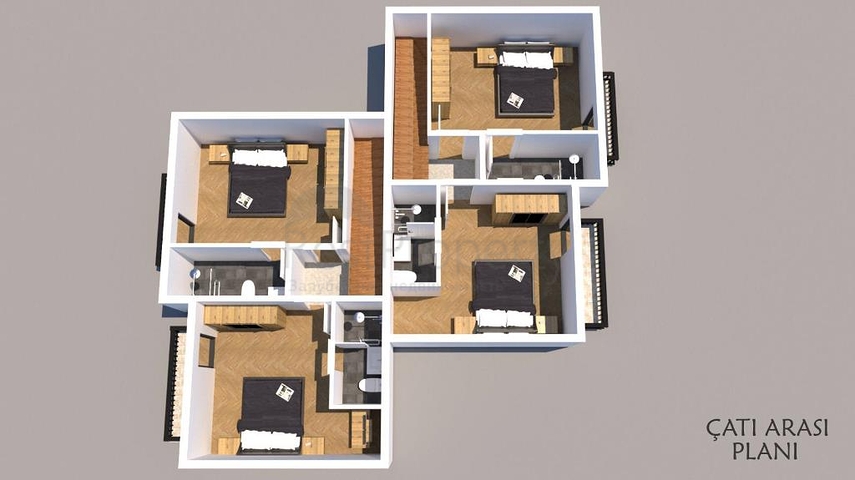 Вилла с 4 спальнями рядом с центром Фетхие