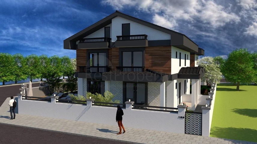 Вилла с 4 спальнями рядом с центром Фетхие