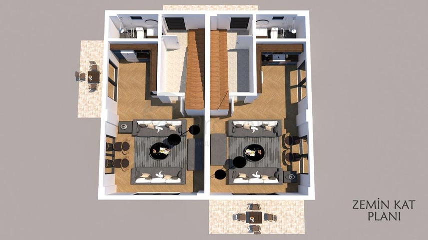 Вилла с 4 спальнями рядом с центром Фетхие