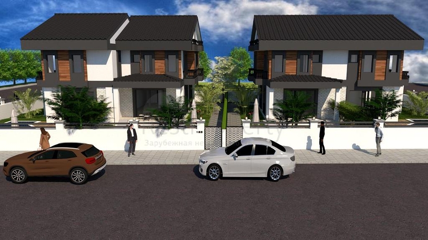 Вилла с 4 спальнями рядом с центром Фетхие