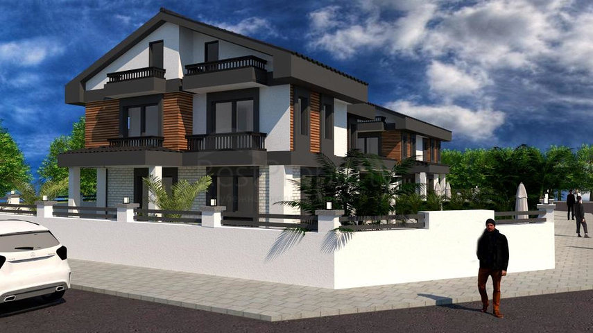 Вилла с 4 спальнями рядом с центром Фетхие