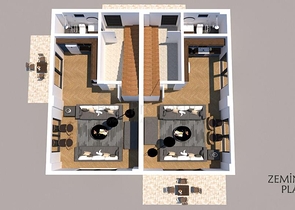 Вилла с 4 спальнями рядом с центром Фетхие