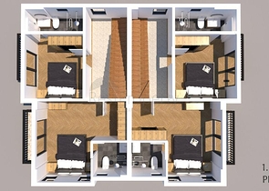 Вилла с 4 спальнями рядом с центром Фетхие