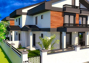 Вилла с 4 спальнями рядом с центром Фетхие