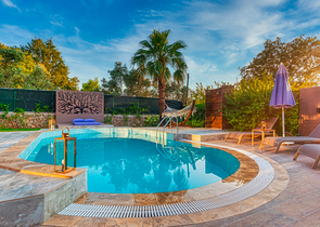 Элитная вилла с 3 спальнями в Оваджике Фетхие