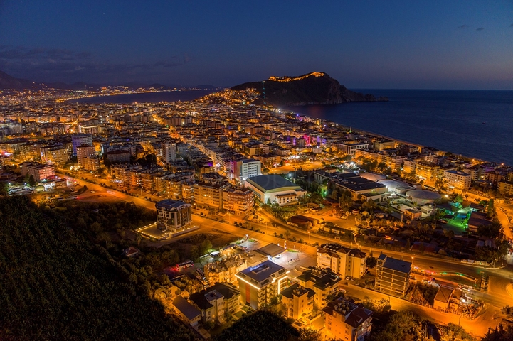 Двухкомнатная квартира с мебелью в районе пляжа Клеопатры