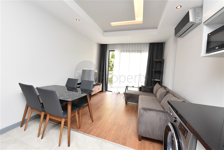 Двухкомнатная квартира с мебелью в районе пляжа Клеопатры