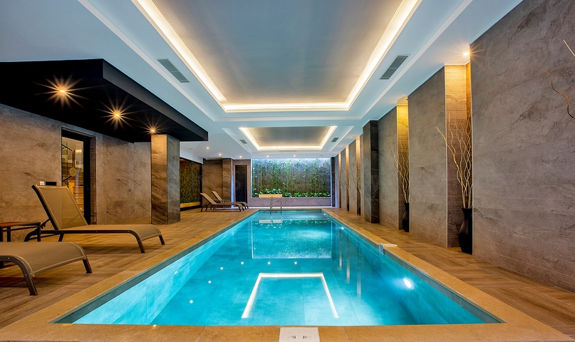 Двухкомнатная квартира с мебелью в районе пляжа Клеопатры