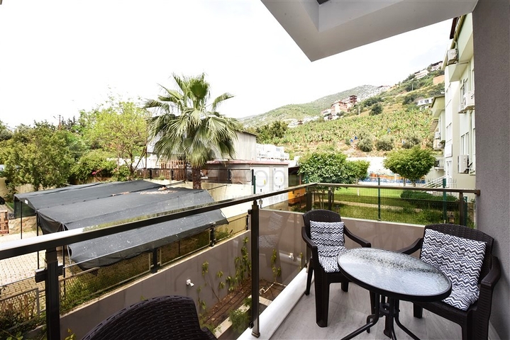 Двухкомнатная квартира с мебелью в районе пляжа Клеопатры