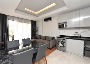 Двухкомнатная квартира с мебелью в районе пляжа Клеопатры