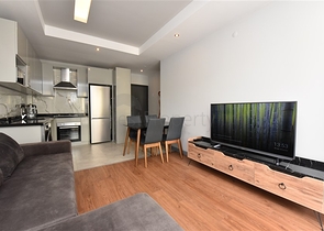 Двухкомнатная квартира с мебелью в районе пляжа Клеопатры