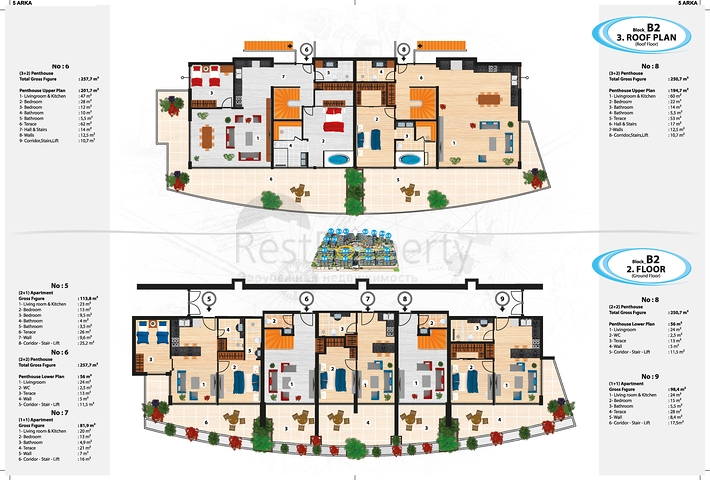 Элитный комплекс с панорамным видом на море и горы