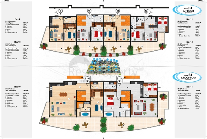 Элитный комплекс с панорамным видом на море и горы
