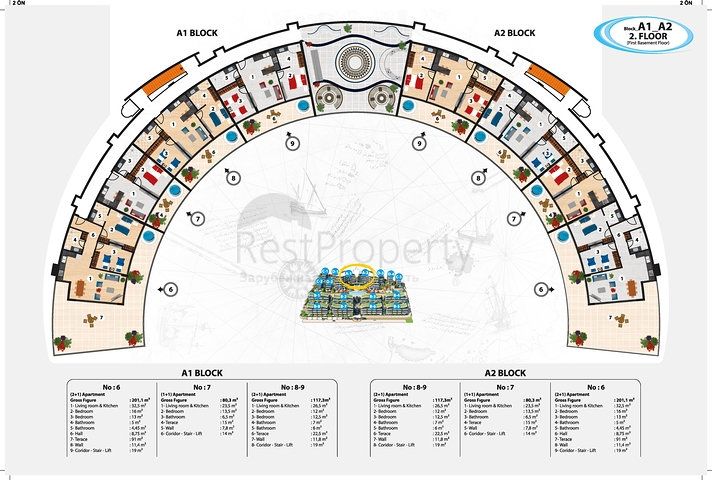 Элитный комплекс с панорамным видом на море и горы