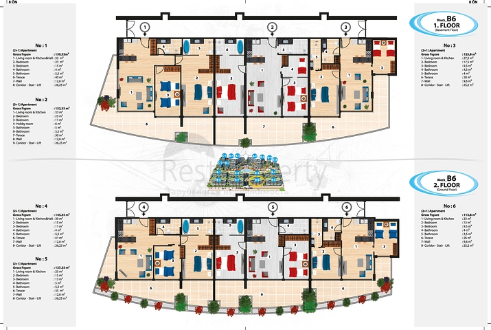 Элитный комплекс с панорамным видом на море и горы