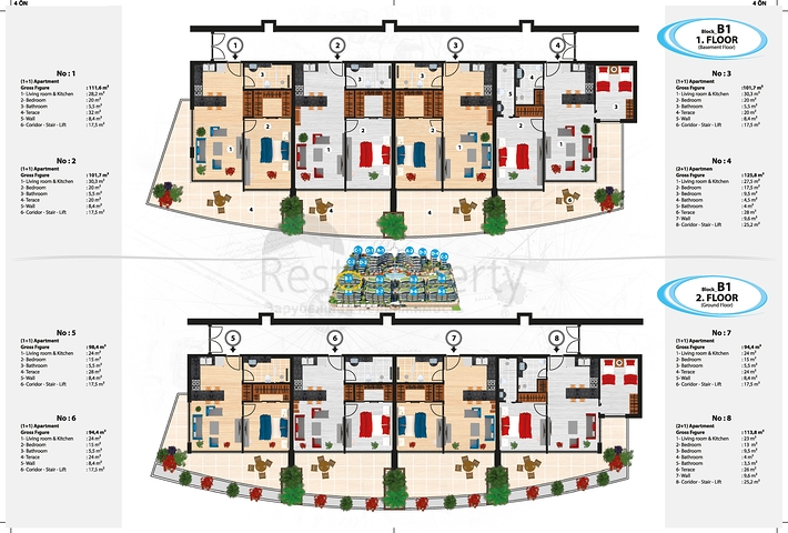 Элитный комплекс с панорамным видом на море и горы