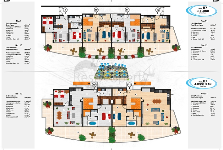 Элитный комплекс с панорамным видом на море и горы