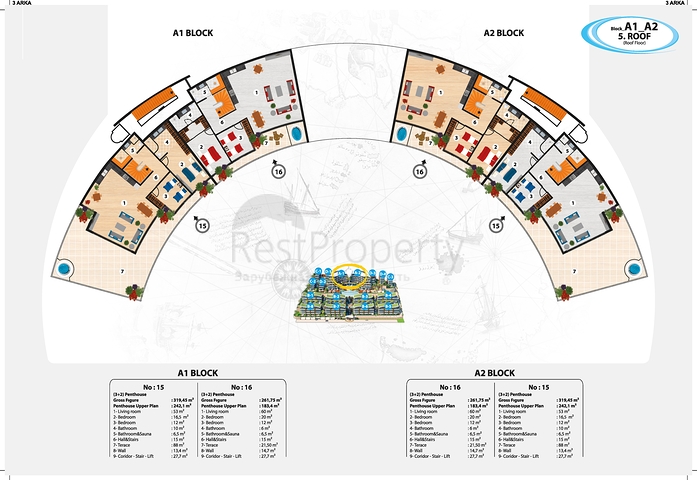 Элитный комплекс с панорамным видом на море и горы