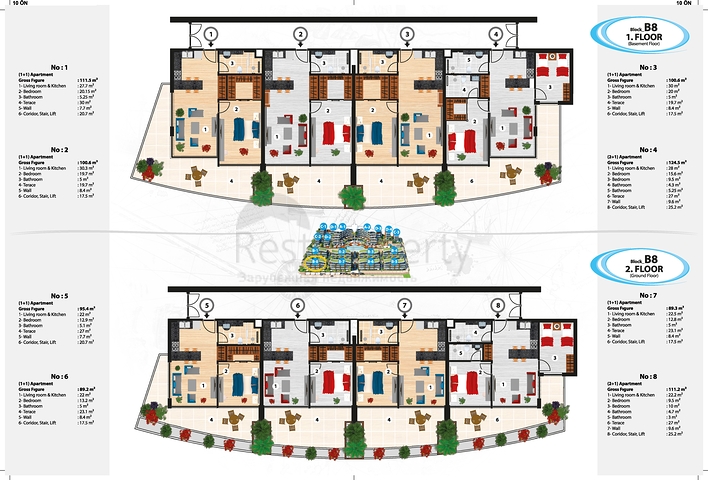 Элитный комплекс с панорамным видом на море и горы