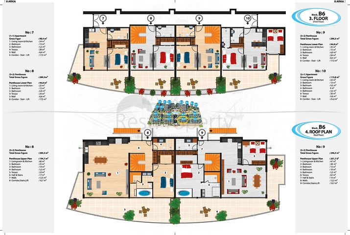 Элитный комплекс с панорамным видом на море и горы