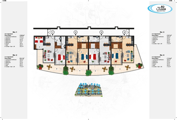 Элитный комплекс с панорамным видом на море и горы