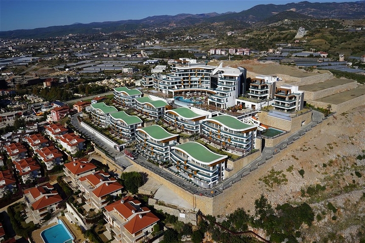 Элитный комплекс с панорамным видом на море и горы