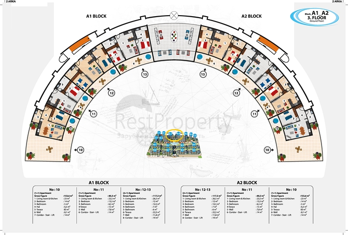 Элитный комплекс с панорамным видом на море и горы