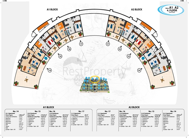 Элитный комплекс с панорамным видом на море и горы
