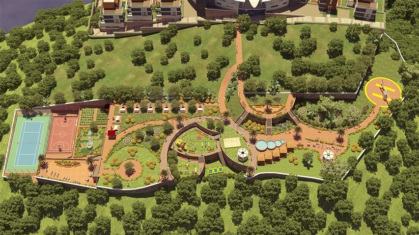 Элитный комплекс с панорамным видом на море и горы