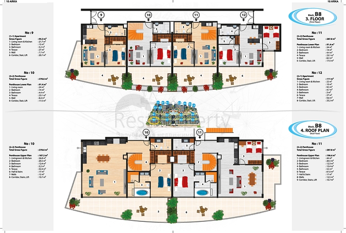 Элитный комплекс с панорамным видом на море и горы