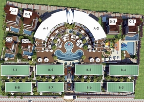 Элитный комплекс с панорамным видом на море и горы