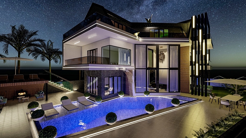 Большая вилла в районе Каргыджак