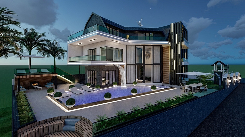 Большая вилла в районе Каргыджак