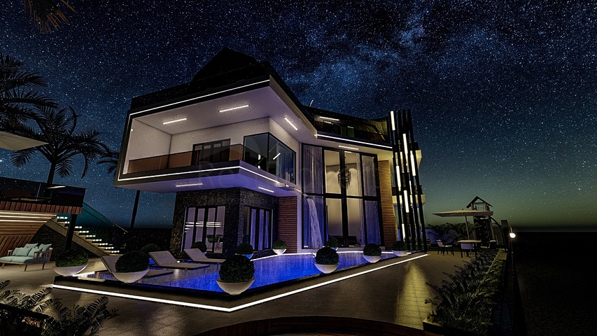 Большая вилла в районе Каргыджак