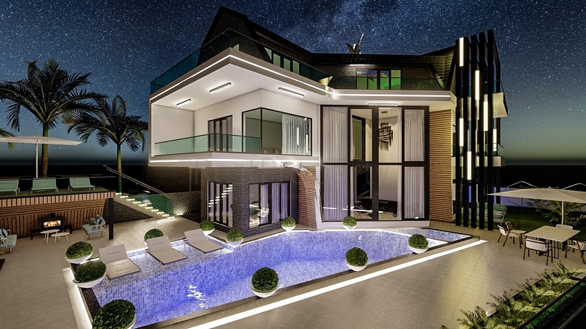 Большая вилла в районе Каргыджак