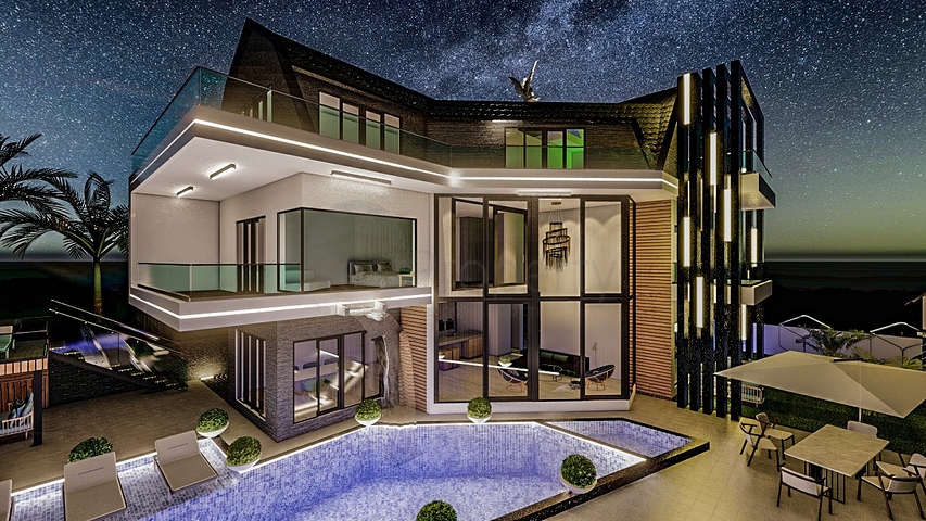 Большая вилла в районе Каргыджак