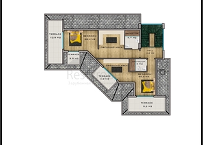 Большая вилла в районе Каргыджак