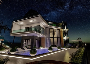 Большая вилла в районе Каргыджак