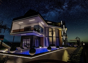 Большая вилла в районе Каргыджак