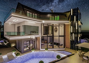 Большая вилла в районе Каргыджак