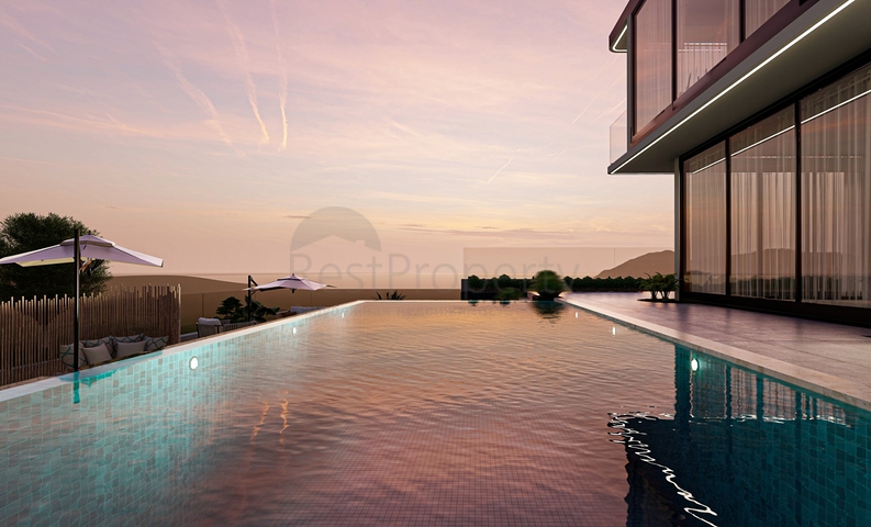 Новый проект виллы в районе Каргыджак