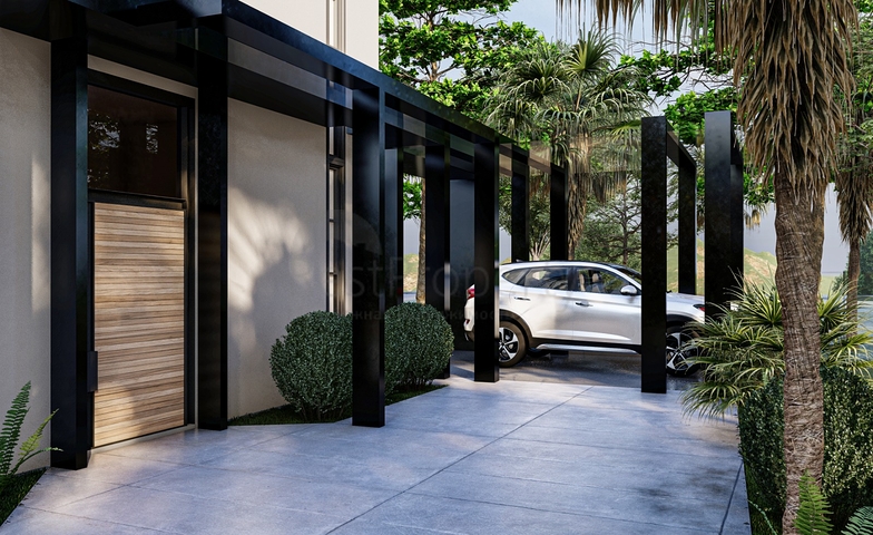 Новый проект виллы в районе Каргыджак